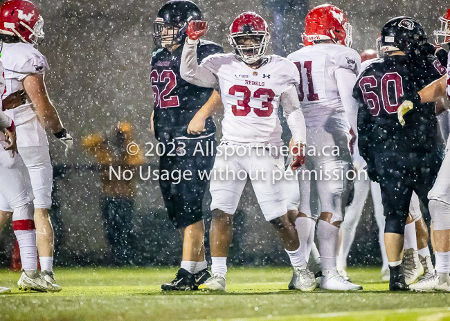 Westshore Rebels ISN Island Sports News BCFC Allsportmedia Langford Football CJFL