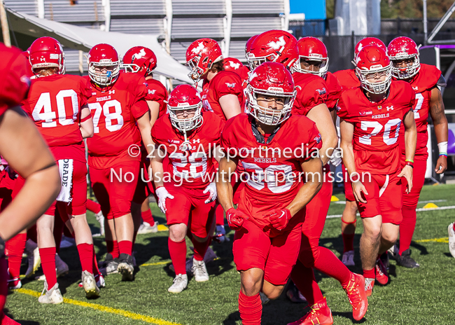 Westshore Rebels ISN Island Sports News BCFC Allsportmedia Langford Football CJFL