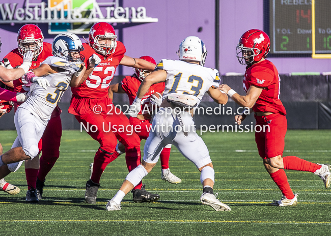 Westshore Rebels ISN Island Sports News BCFC Allsportmedia Langford Football CJFL