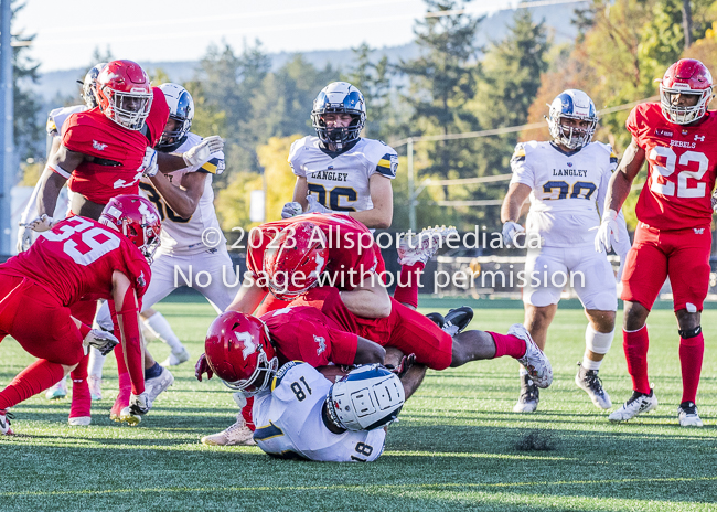 Westshore Rebels ISN Island Sports News BCFC Allsportmedia Langford Football CJFL