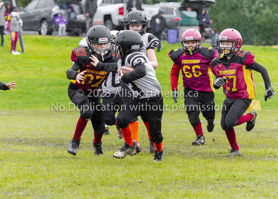 GVMFA Cowichan Bulldogs. Saanich Wolverines