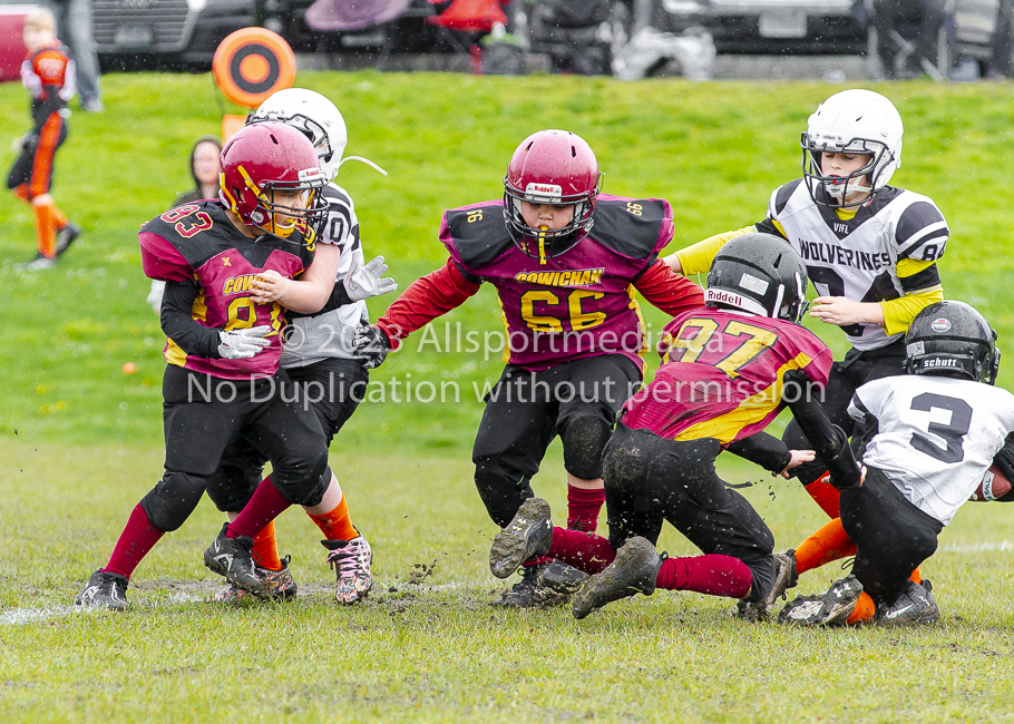 GVMFA Cowichan Bulldogs. Saanich Wolverines