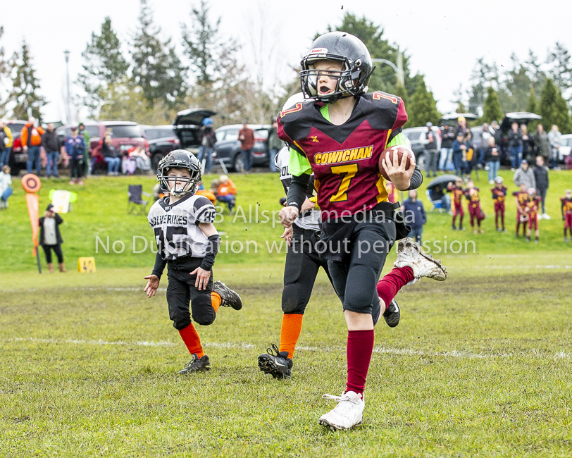 GVMFA Cowichan Bulldogs. Saanich Wolverines