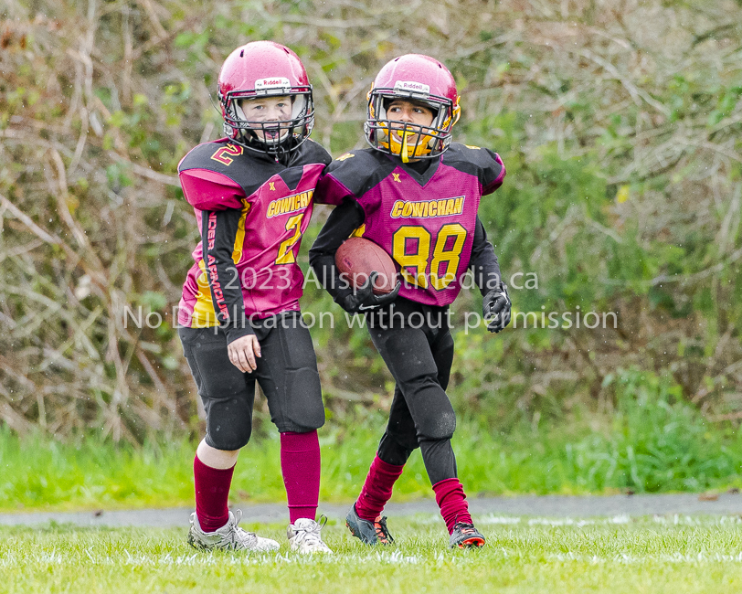 GVMFA Cowichan Bulldogs. Saanich Wolverines