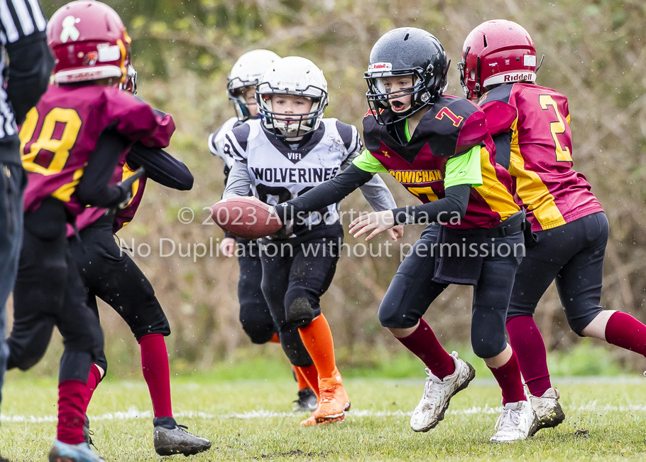 GVMFA Cowichan Bulldogs. Saanich Wolverines