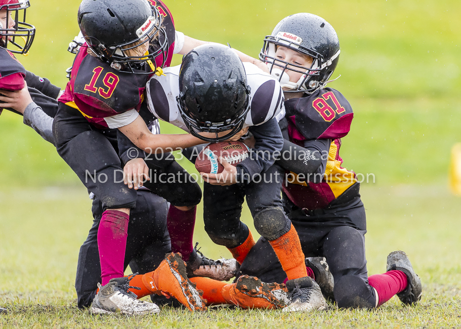 GVMFA Cowichan Bulldogs. Saanich Wolverines