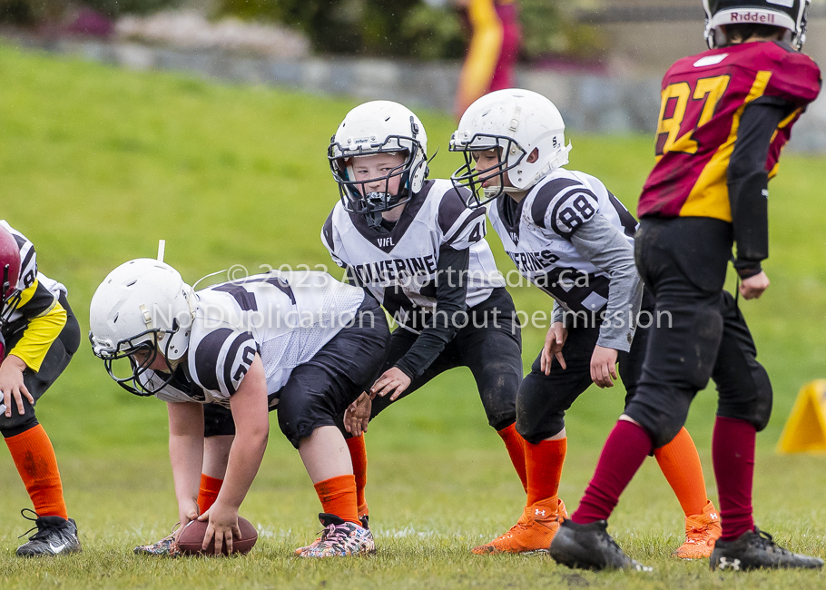 GVMFA Cowichan Bulldogs. Saanich Wolverines