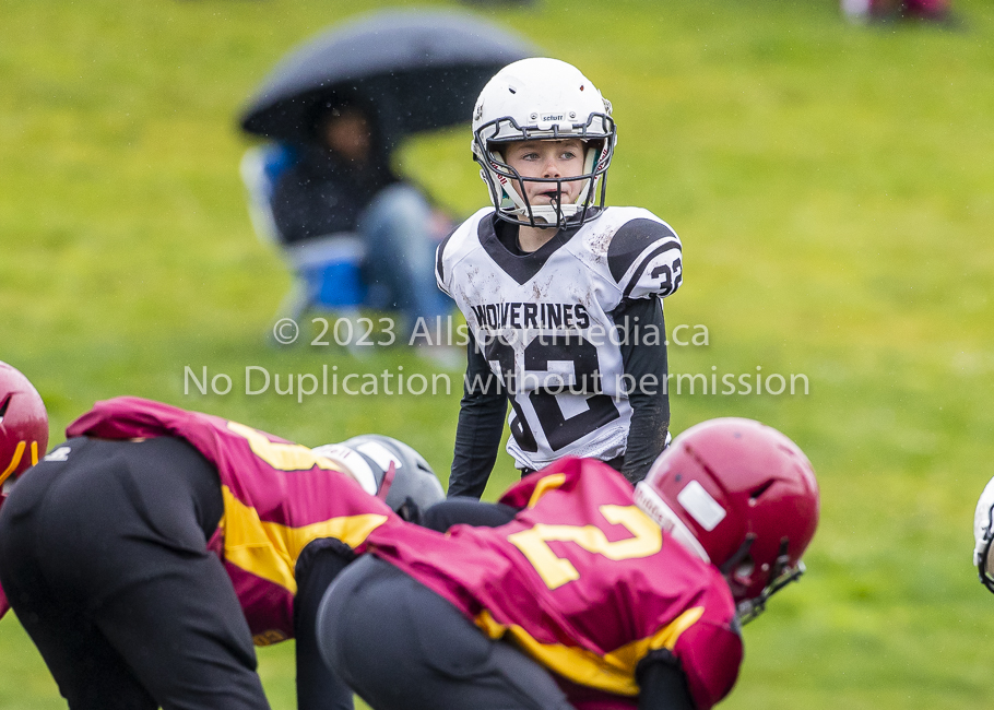 GVMFA Cowichan Bulldogs. Saanich Wolverines