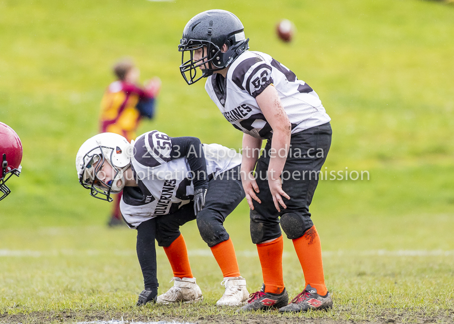 GVMFA Cowichan Bulldogs. Saanich Wolverines