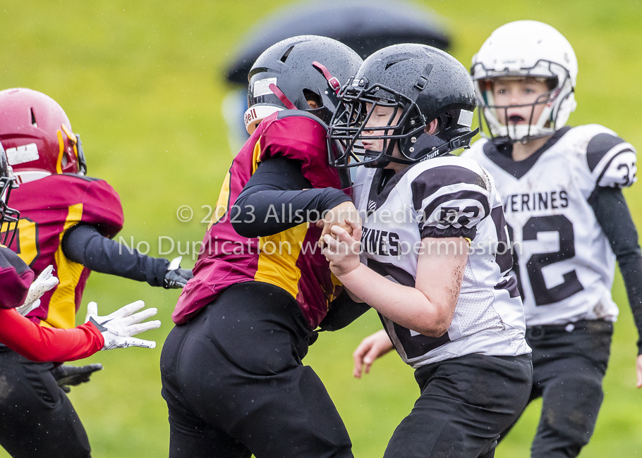 GVMFA Cowichan Bulldogs. Saanich Wolverines