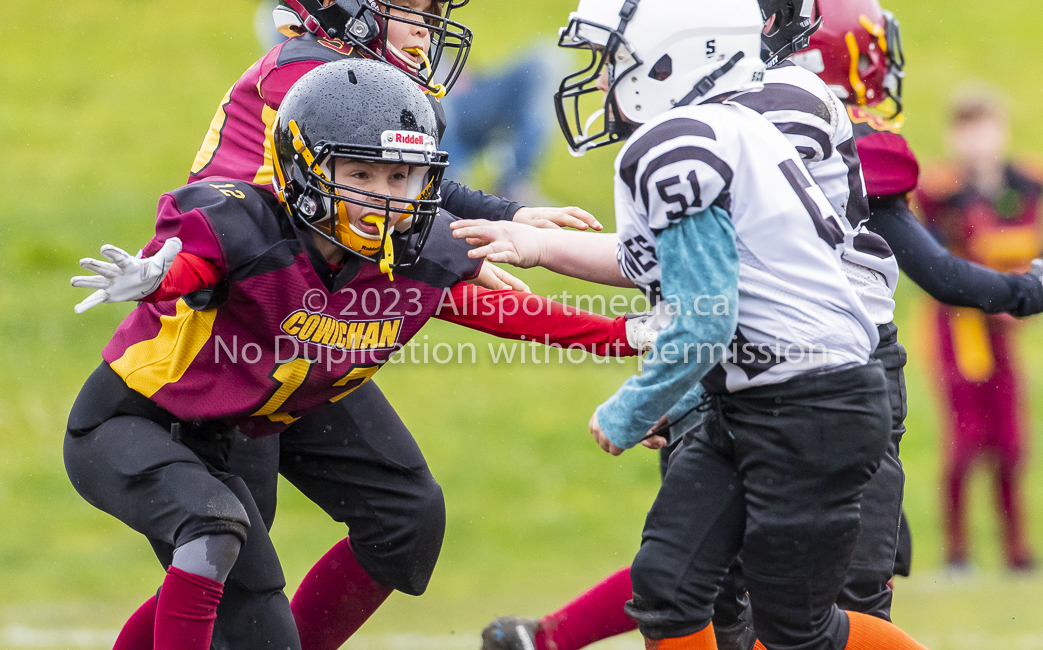 GVMFA Cowichan Bulldogs. Saanich Wolverines