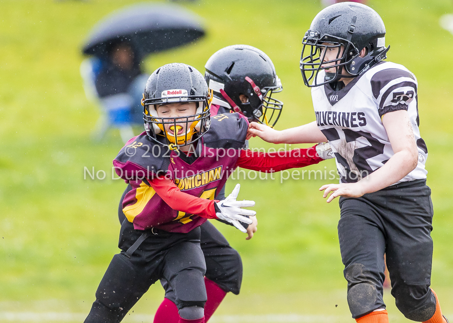 GVMFA Cowichan Bulldogs. Saanich Wolverines