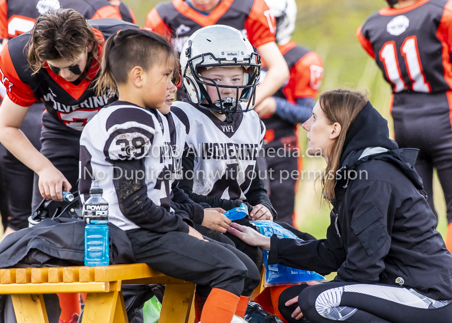 GVMFA Cowichan Bulldogs. Saanich Wolverines