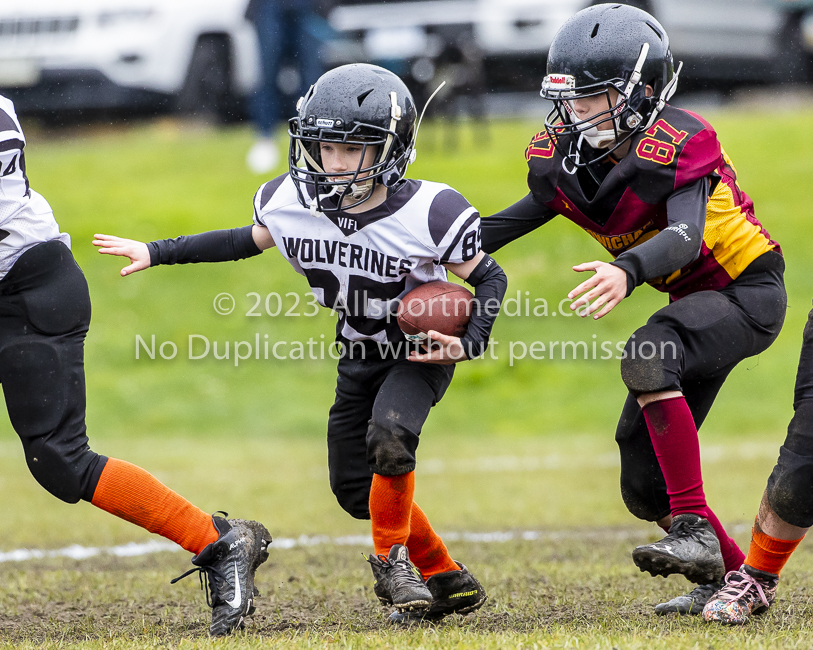 GVMFA Cowichan Bulldogs. Saanich Wolverines