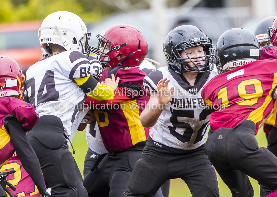 GVMFA Cowichan Bulldogs. Saanich Wolverines