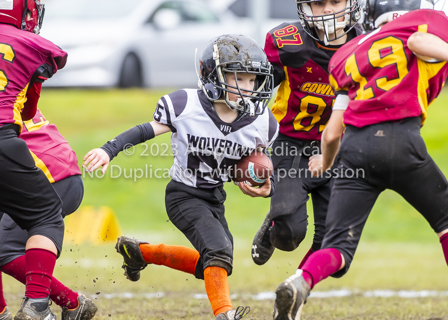 GVMFA Cowichan Bulldogs. Saanich Wolverines