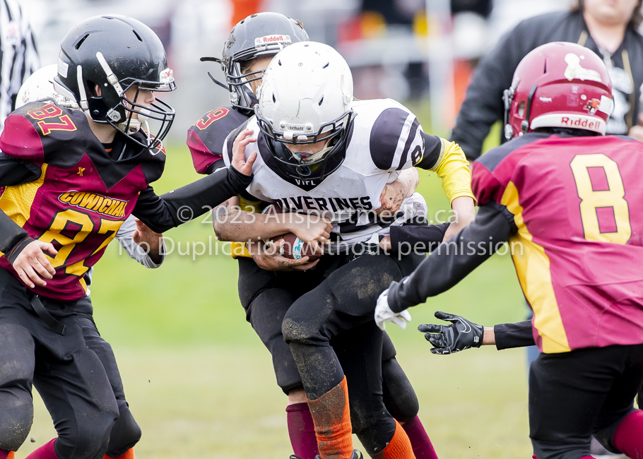 GVMFA Cowichan Bulldogs. Saanich Wolverines