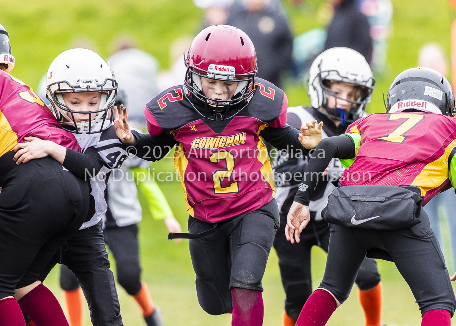 GVMFA Cowichan Bulldogs. Saanich Wolverines