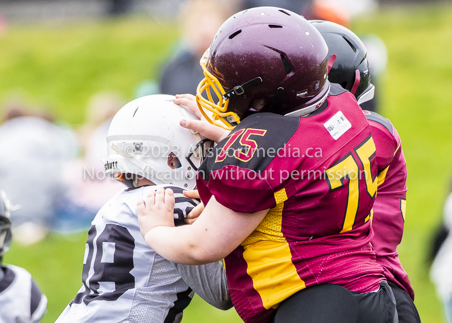 GVMFA Cowichan Bulldogs. Saanich Wolverines