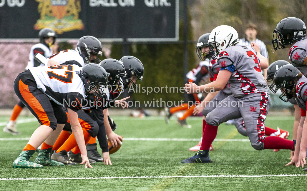 Warriors westshore Wolverines Saanich GVMFA  Goudy Langford football