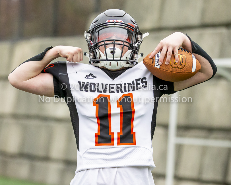 Warriors westshore Wolverines Saanich GVMFA  Goudy Langford football