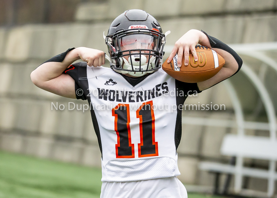 Warriors westshore Wolverines Saanich GVMFA  Goudy Langford football