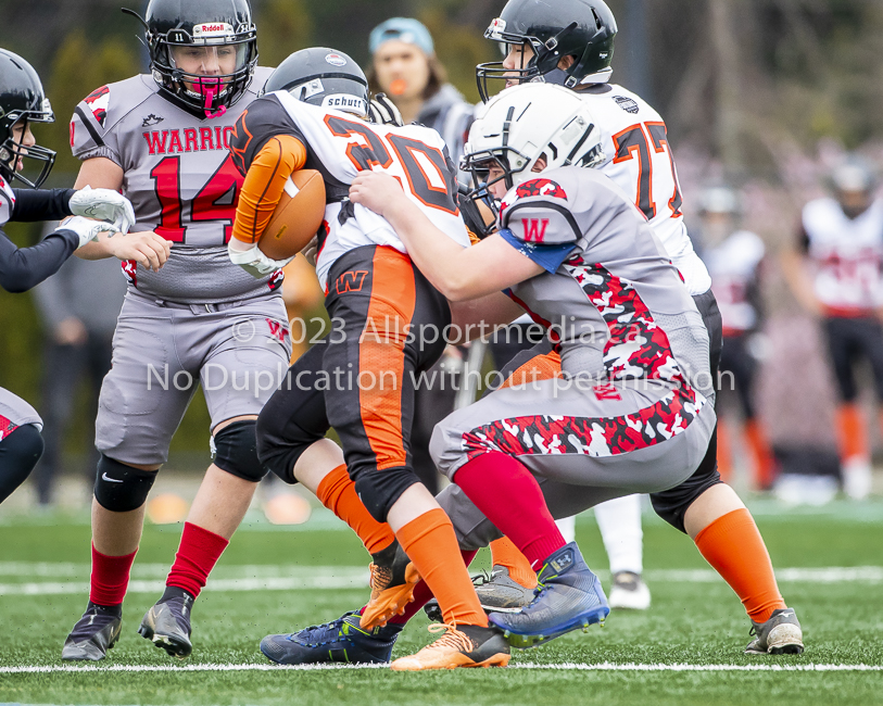 Warriors westshore Wolverines Saanich GVMFA  Goudy Langford football