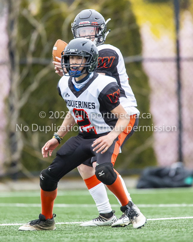 Warriors westshore Wolverines Saanich GVMFA  Goudy Langford football