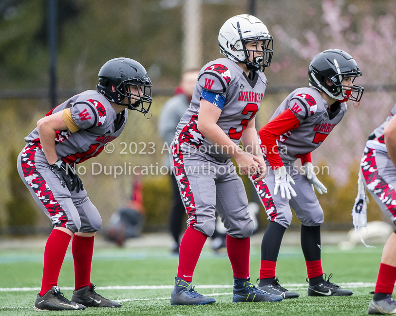 Warriors westshore Wolverines Saanich GVMFA  Goudy Langford football