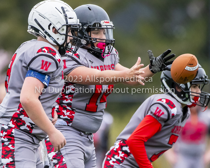 Warriors westshore Wolverines Saanich GVMFA  Goudy Langford football