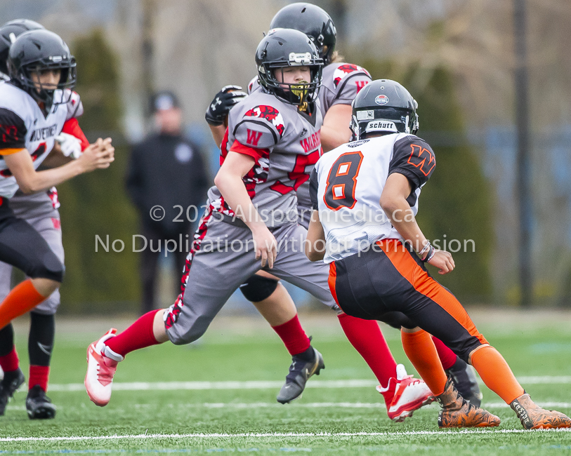 Warriors westshore Wolverines Saanich GVMFA  Goudy Langford football