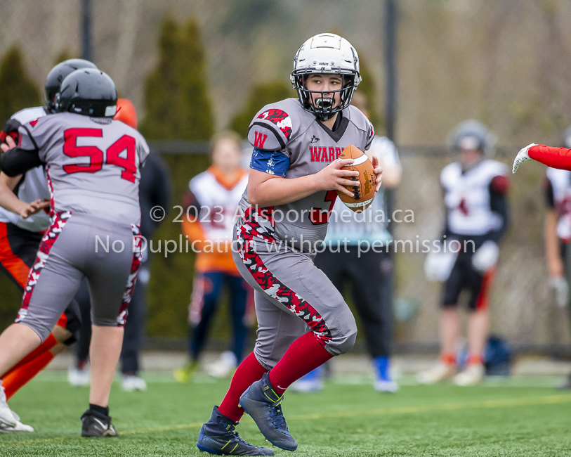 Warriors westshore Wolverines Saanich GVMFA  Goudy Langford football