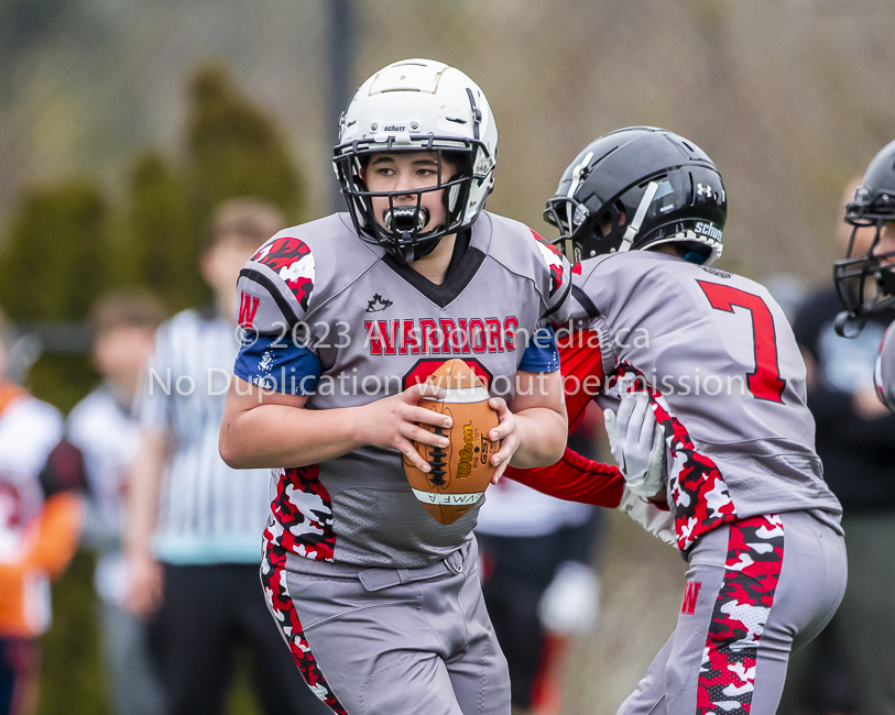 Warriors westshore Wolverines Saanich GVMFA  Goudy Langford football