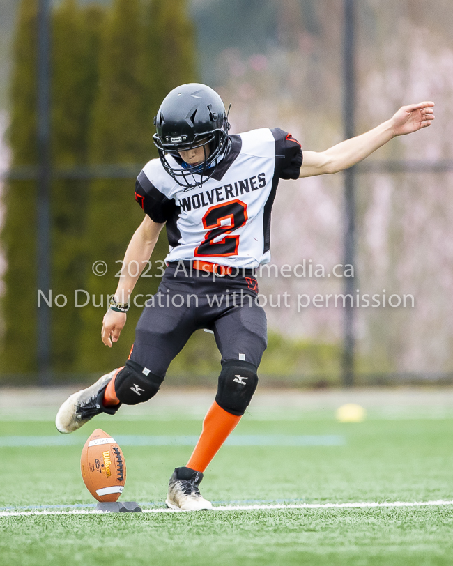 Warriors westshore Wolverines Saanich GVMFA  Goudy Langford football