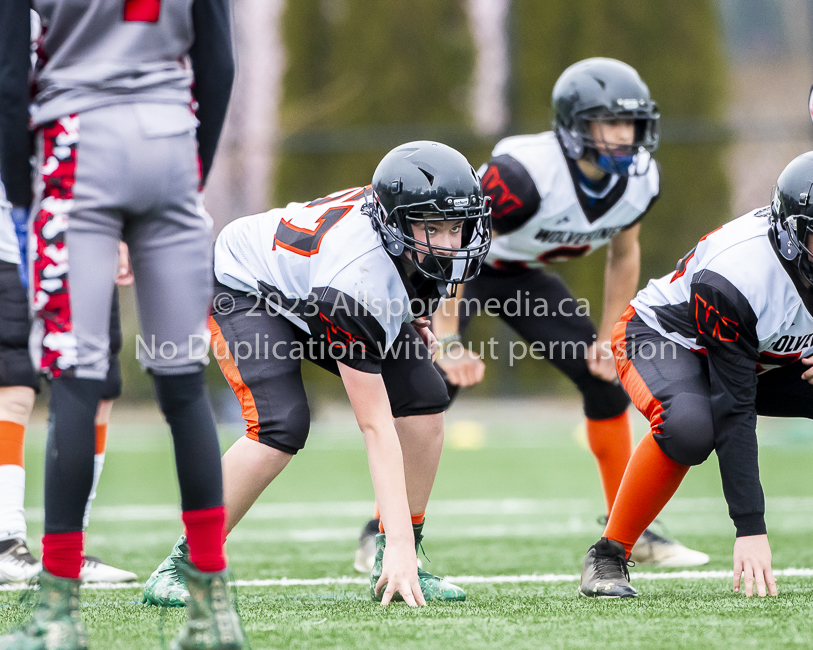 Warriors westshore Wolverines Saanich GVMFA  Goudy Langford football