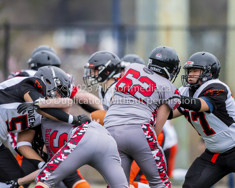 Warriors westshore Wolverines Saanich GVMFA  Goudy Langford football