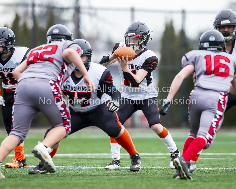 Warriors westshore Wolverines Saanich GVMFA  Goudy Langford football