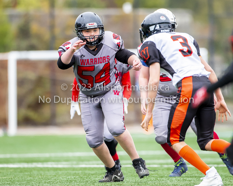 Warriors westshore Wolverines Saanich GVMFA  Goudy Langford football