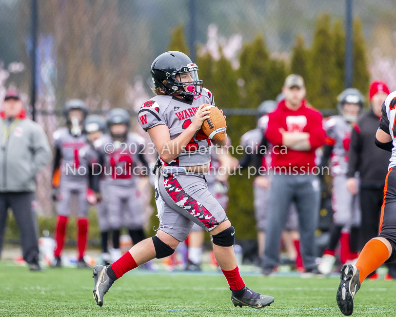 Warriors westshore Wolverines Saanich GVMFA  Goudy Langford football