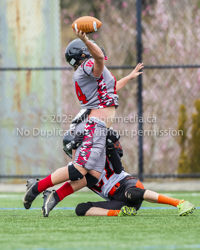 Warriors westshore Wolverines Saanich GVMFA  Goudy Langford football