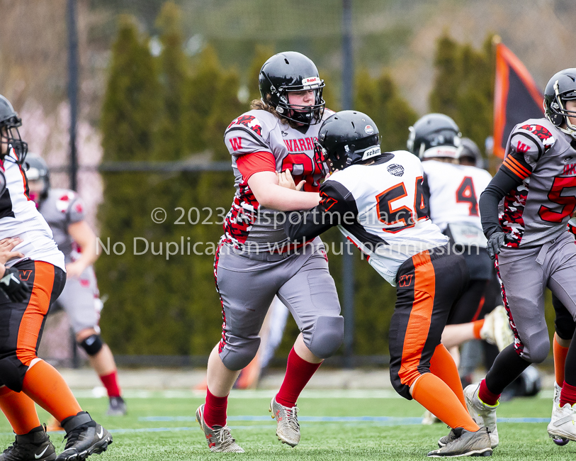 Warriors westshore Wolverines Saanich GVMFA  Goudy Langford football