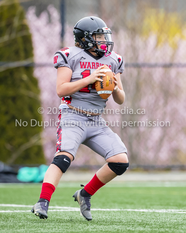 Warriors westshore Wolverines Saanich GVMFA  Goudy Langford football