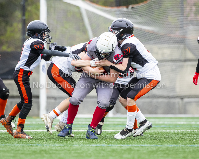 Warriors westshore Wolverines Saanich GVMFA  Goudy Langford football