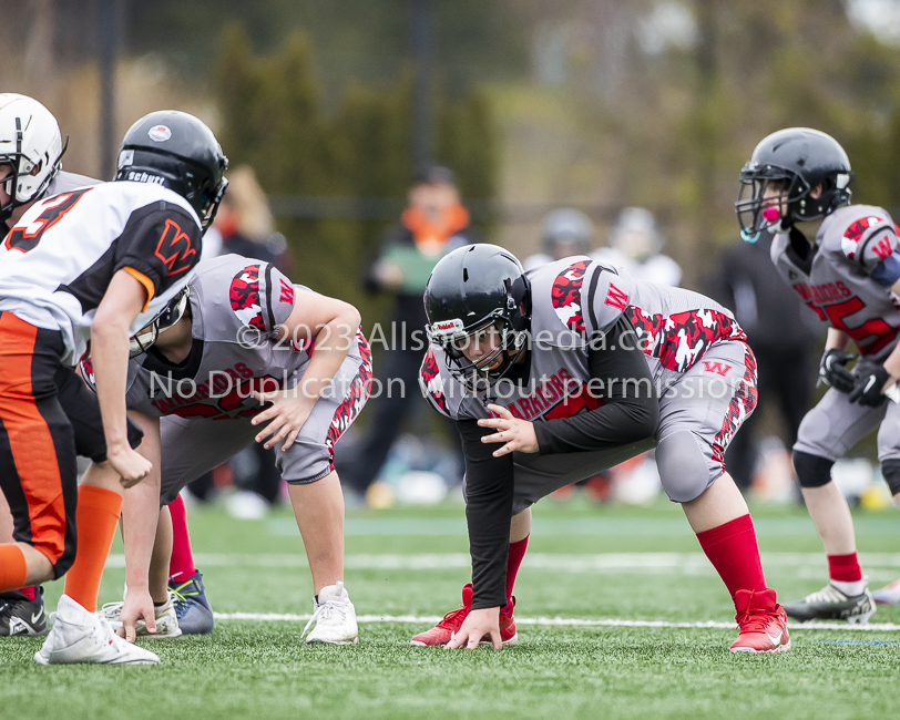 Warriors westshore Wolverines Saanich GVMFA  Goudy Langford football