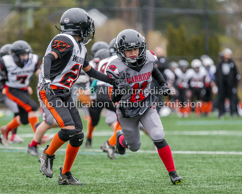 Warriors westshore Wolverines Saanich GVMFA  Goudy Langford football