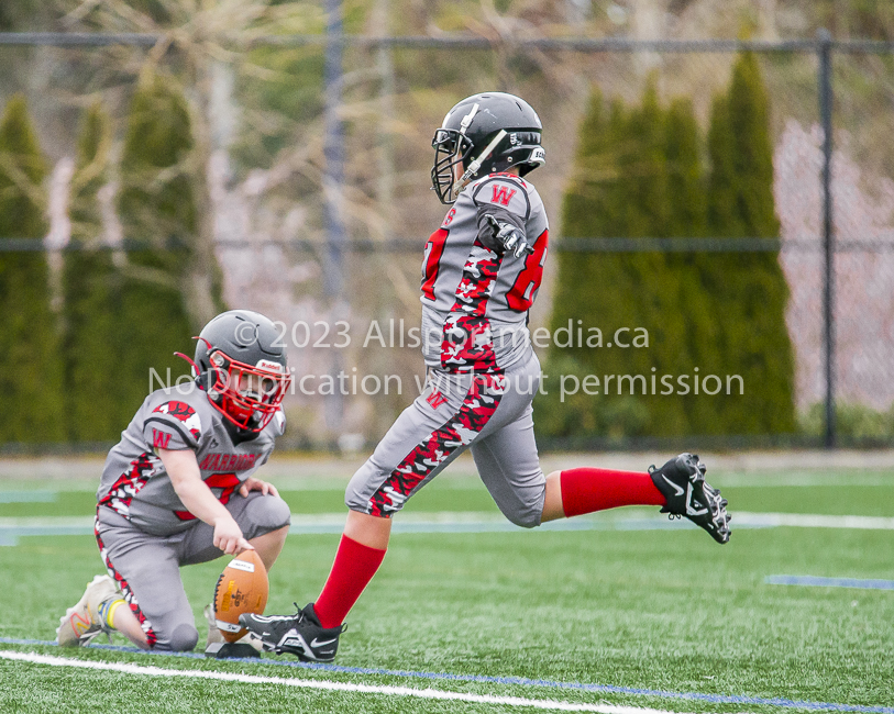 Warriors westshore Wolverines Saanich GVMFA  Goudy Langford football