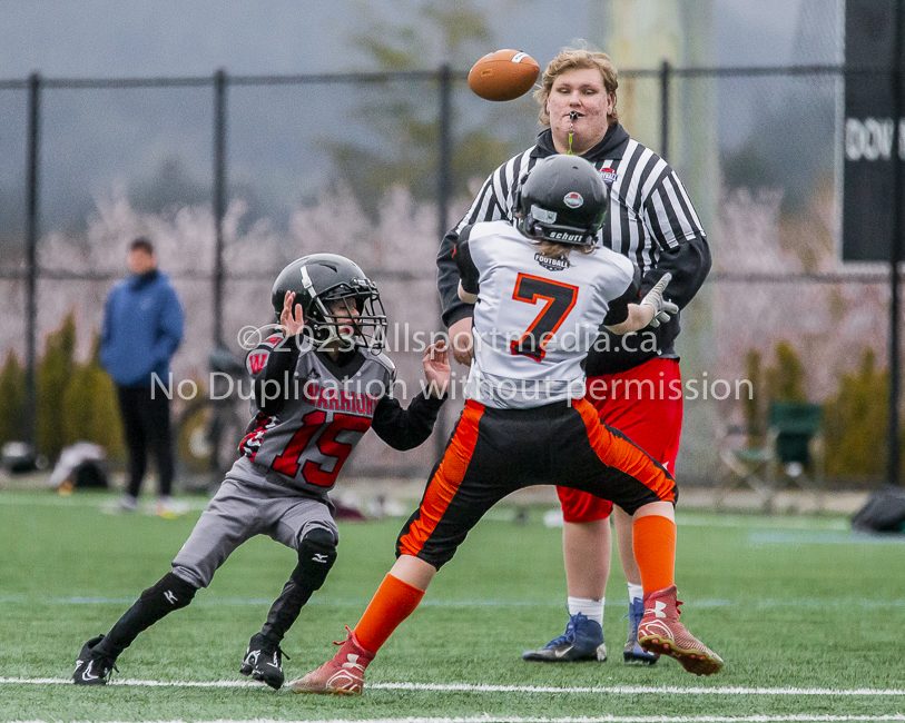 Warriors westshore Wolverines Saanich GVMFA  Goudy Langford football