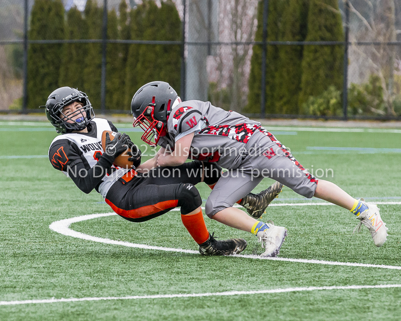 Warriors westshore Wolverines Saanich GVMFA  Goudy Langford football