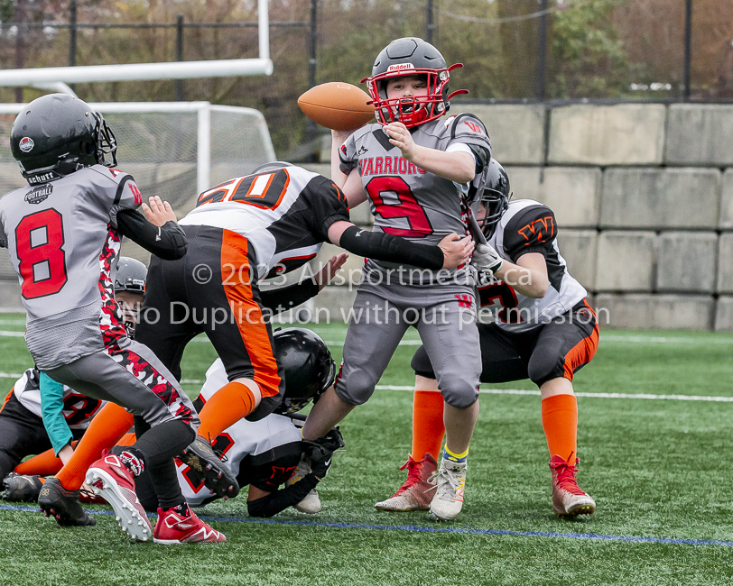 Warriors westshore Wolverines Saanich GVMFA  Goudy Langford football