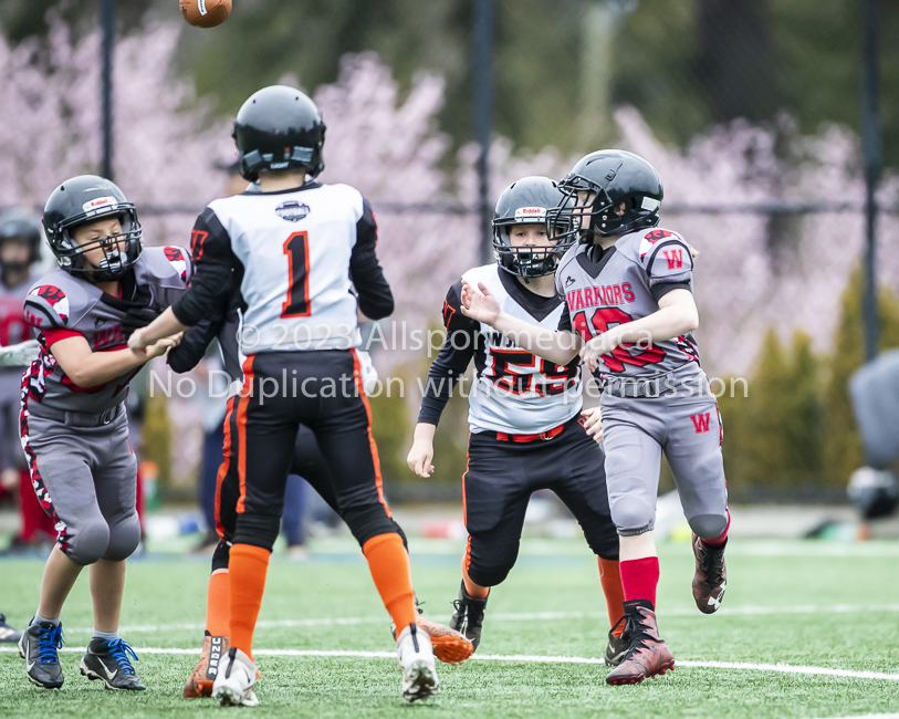 Warriors westshore Wolverines Saanich GVMFA  Goudy Langford football